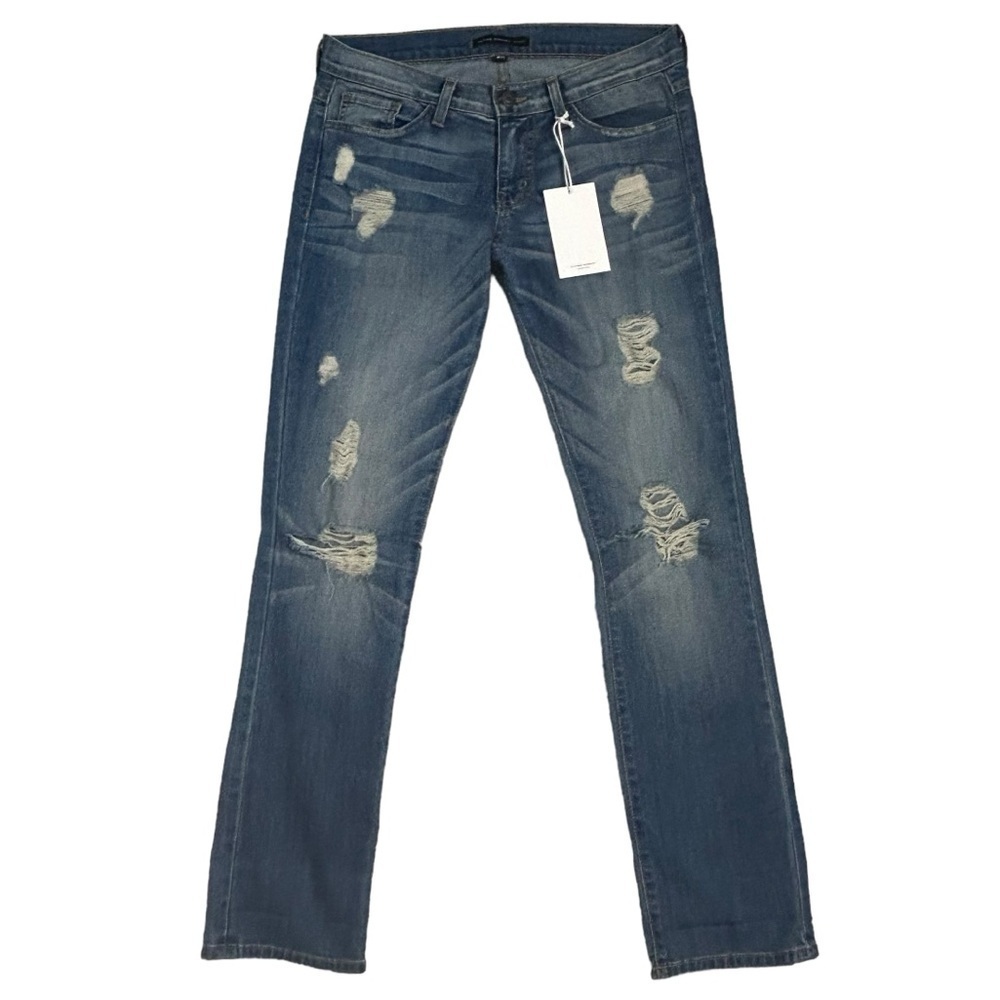 Flying Monkey Platinum Distressed Jeans NWT